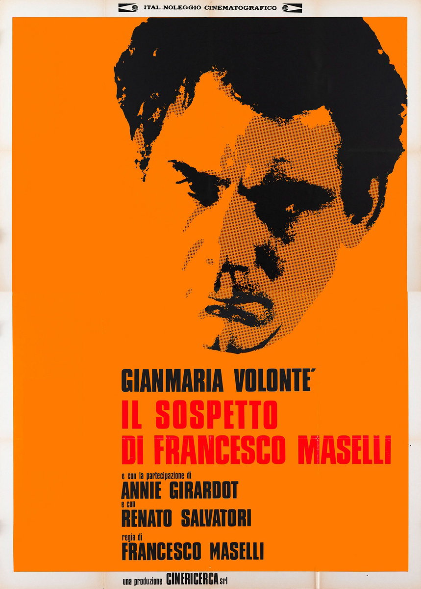 Manifesto 6 per il film Il sospetto (1975)