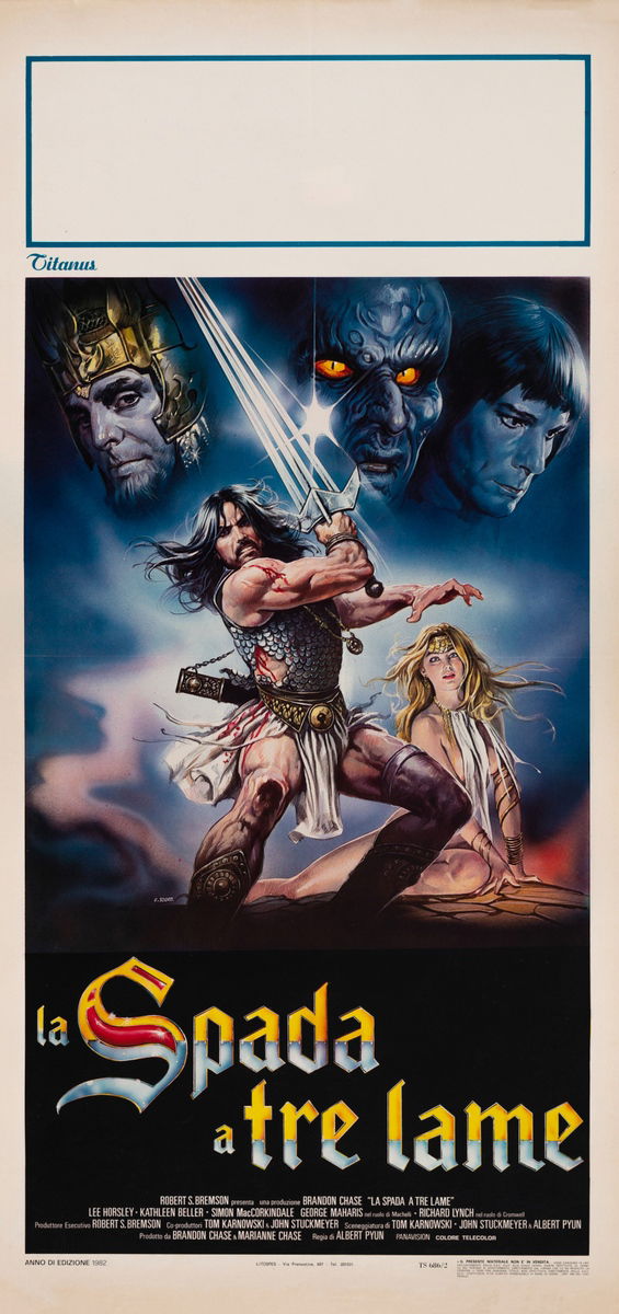 The Sword and the Sorcerer - Lobby Card 1