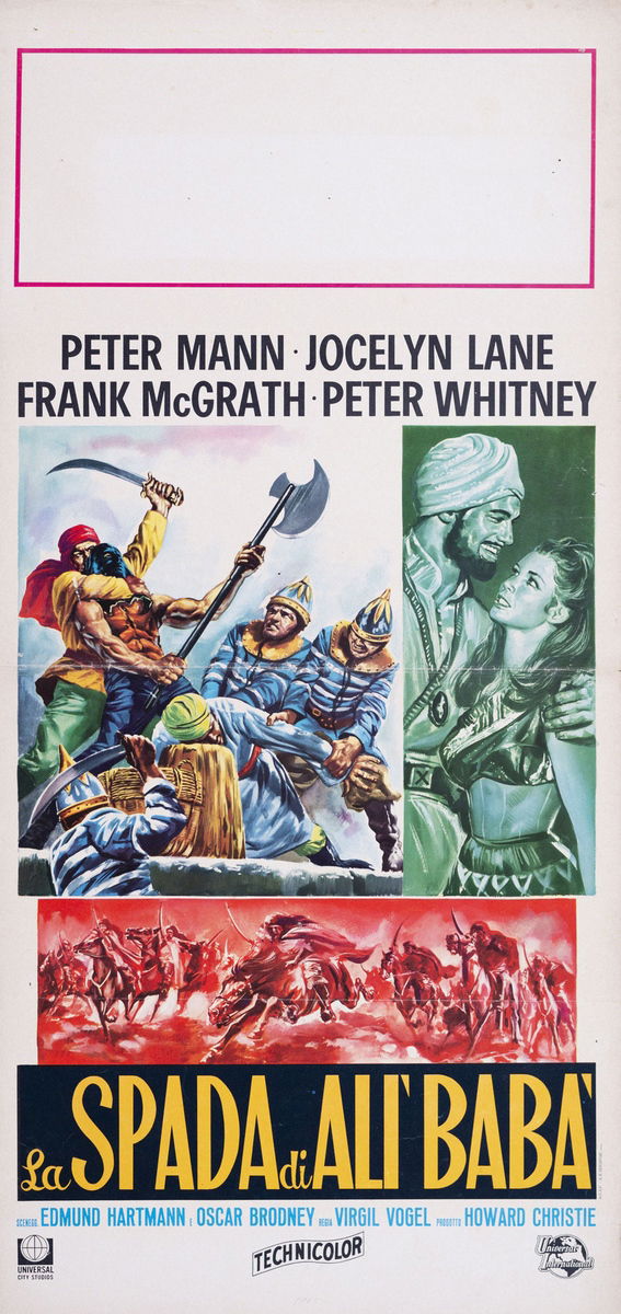 The Sword of Ali Baba - Lobby Card 1