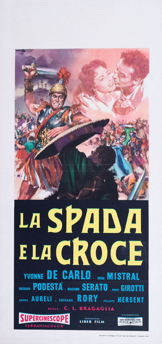 The Sword and the Cross - Lobby Card 1