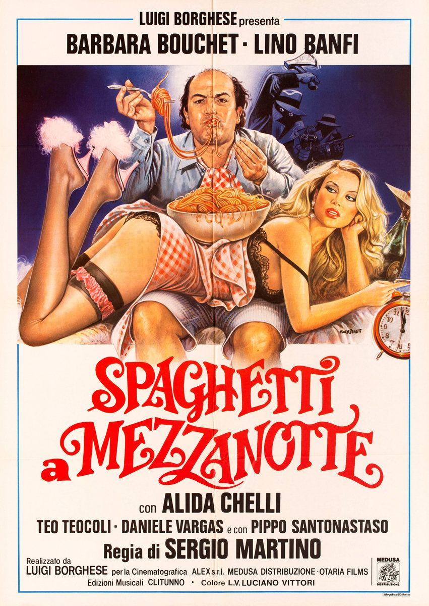 Spaghetti a mezzanotte - Manifesto 1