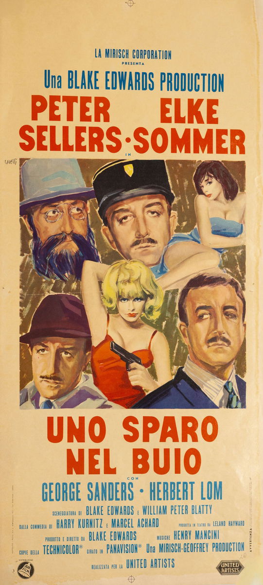 Uno sparo nel buio - Locandina 1