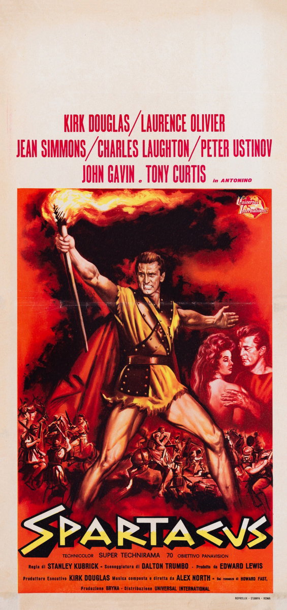 Locandina 2 per il film Spartacus (1960)