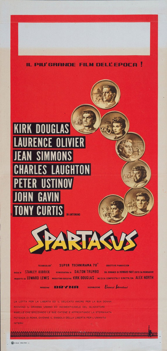 Locandina 3 per il film Spartacus (1960)