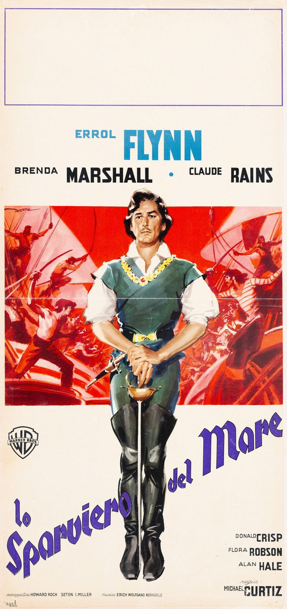 The Sea Hawk - Lobby Card 1