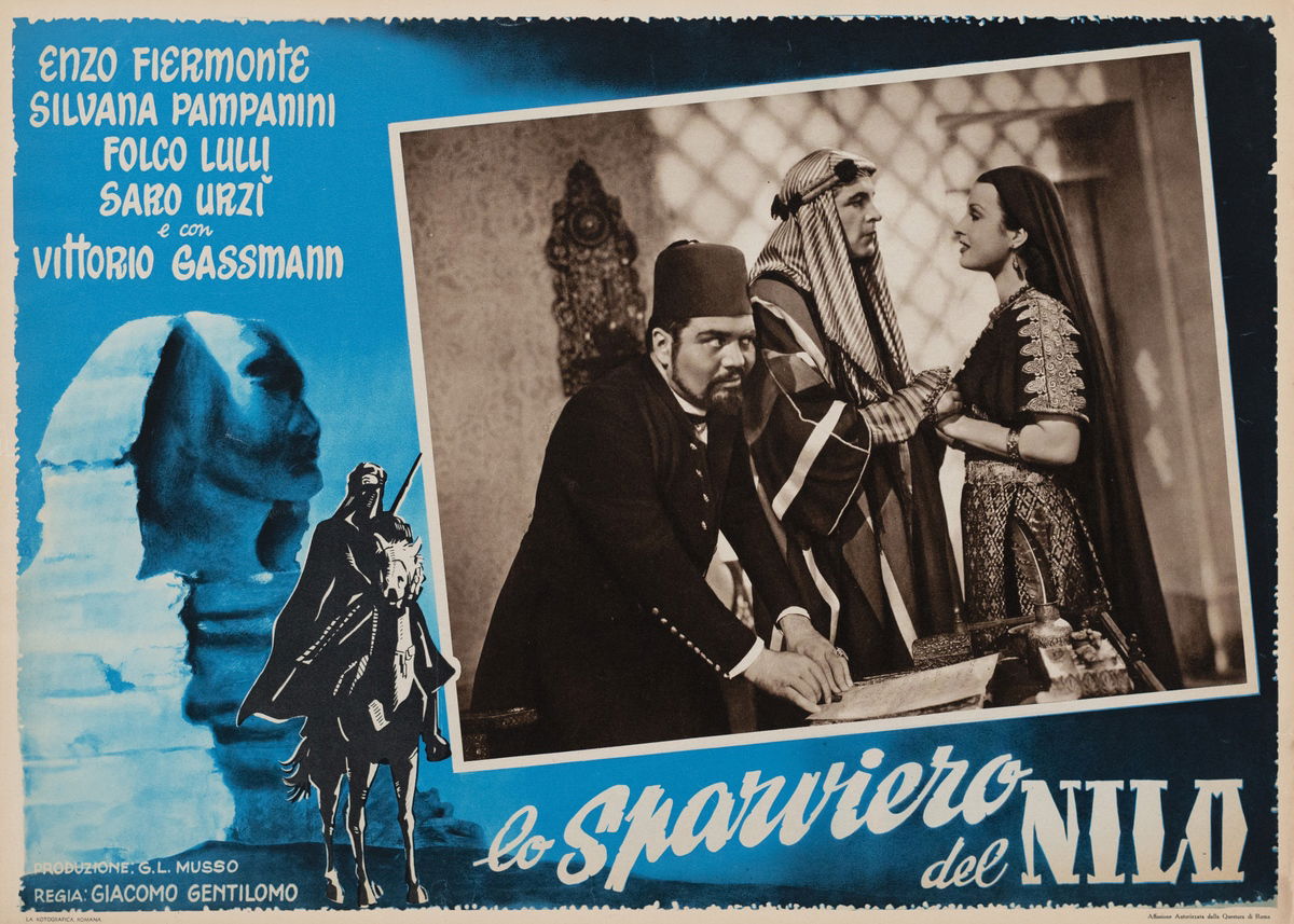 Lo sparviero del Nilo - Fotobusta 1