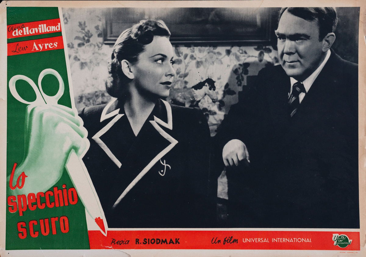 Lo specchio scuro - Fotobusta 1