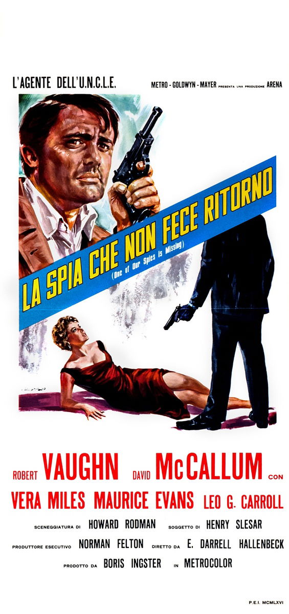 One of Our Spies Is Missing - Lobby Card 1