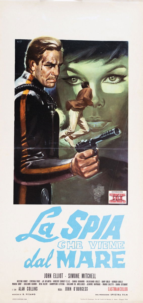 La spia che viene dal mare - Locandina 1
