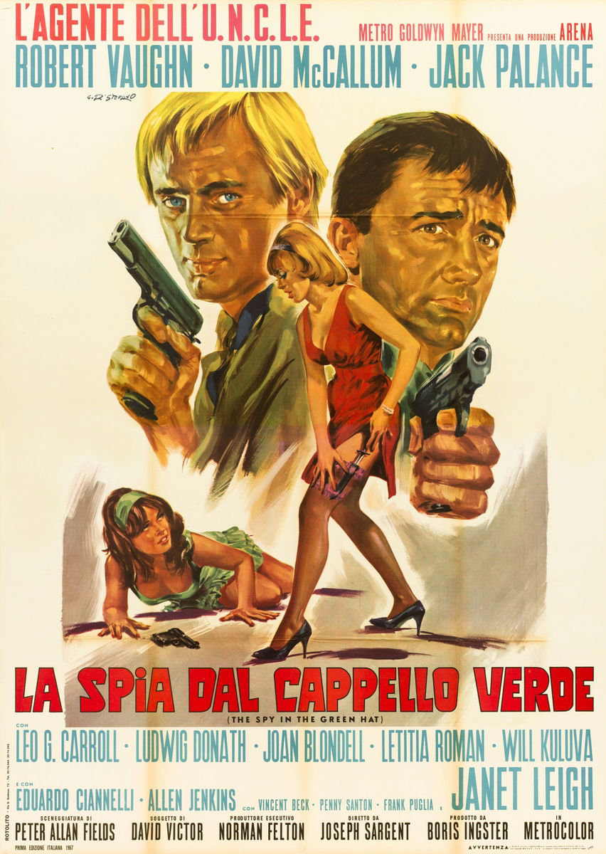 The Spy in the Green Hat - Poster 1