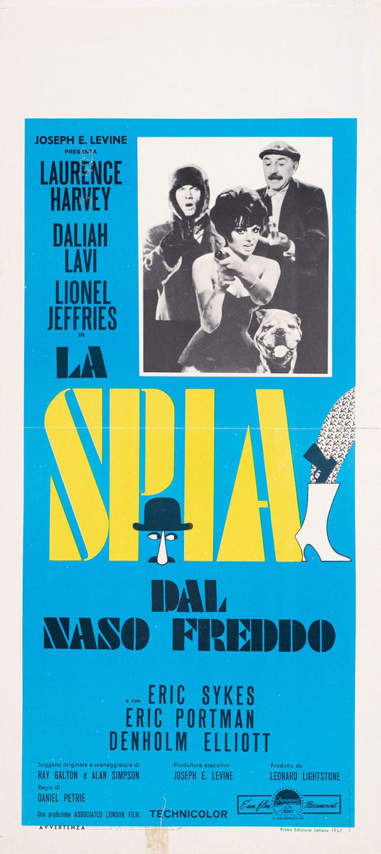 La spia dal naso freddo - Locandina 1