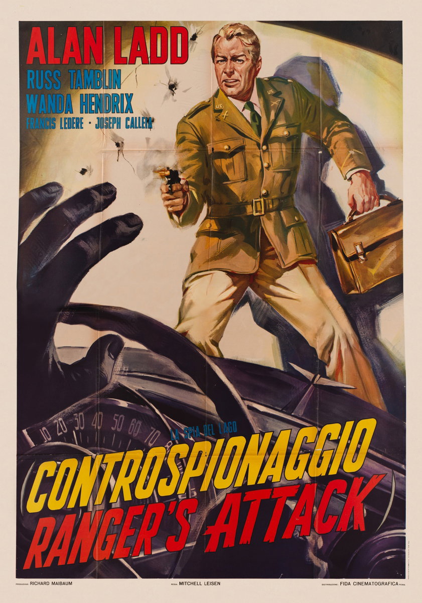 Poster 2 for the film Captain Carey, U.S.A. (1950)