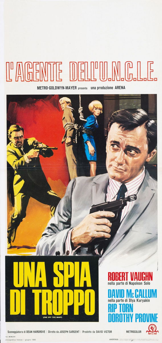 One Spy Too Many - Lobby Card 1