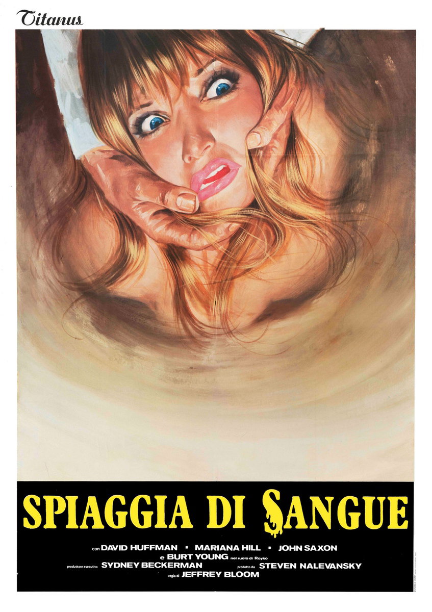 Poster 2 for the film Blood Beach (1980)