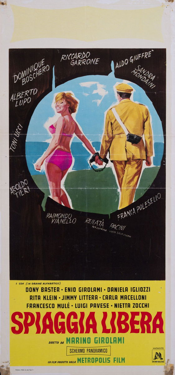 Spiaggia libera - Lobby Card 1