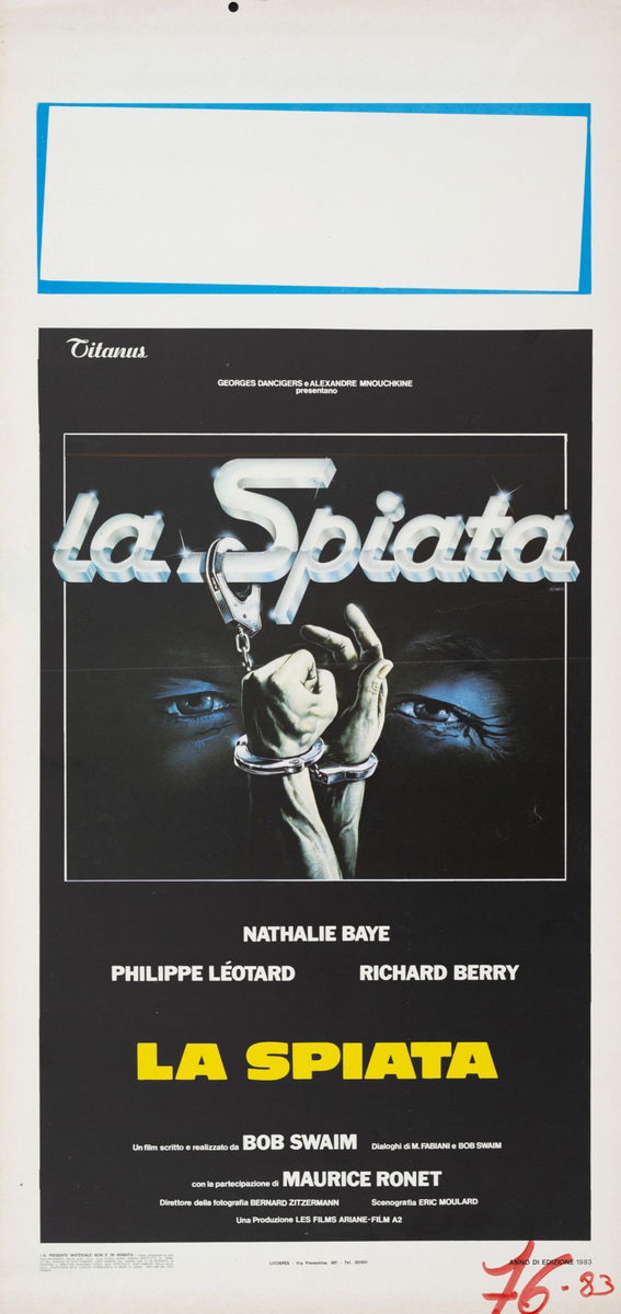 La spiata - Locandina 1