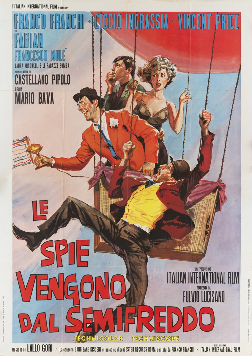 Le spie vengono dal semifreddo - Manifesto 3
