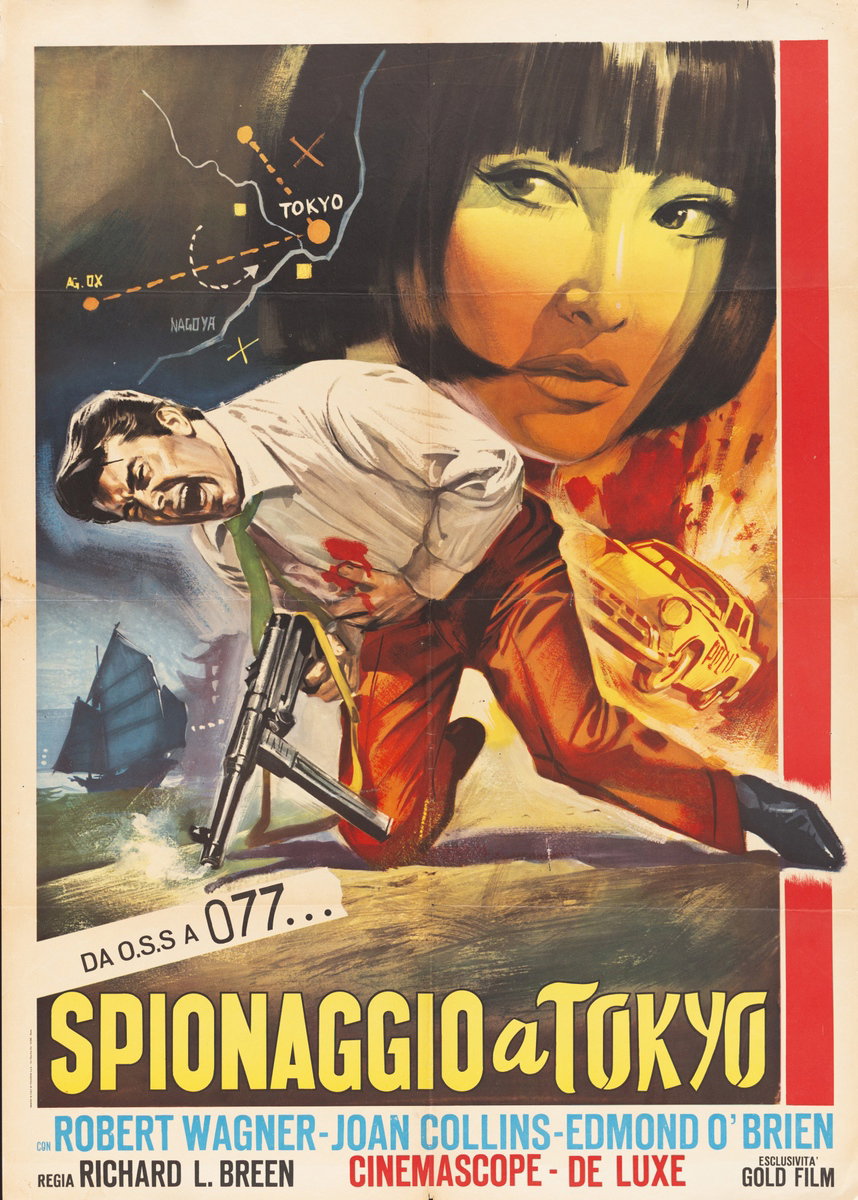 Spionaggio a Tokyo - Manifesto 2