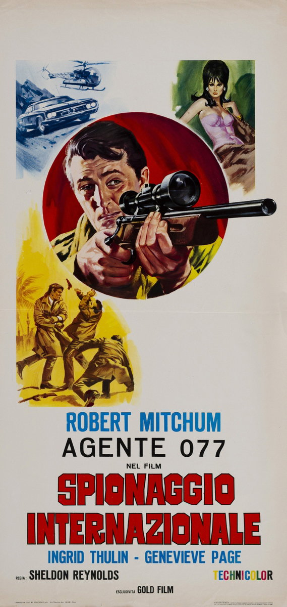 Locandina 2 per il film Spionaggio internazionale (1956)