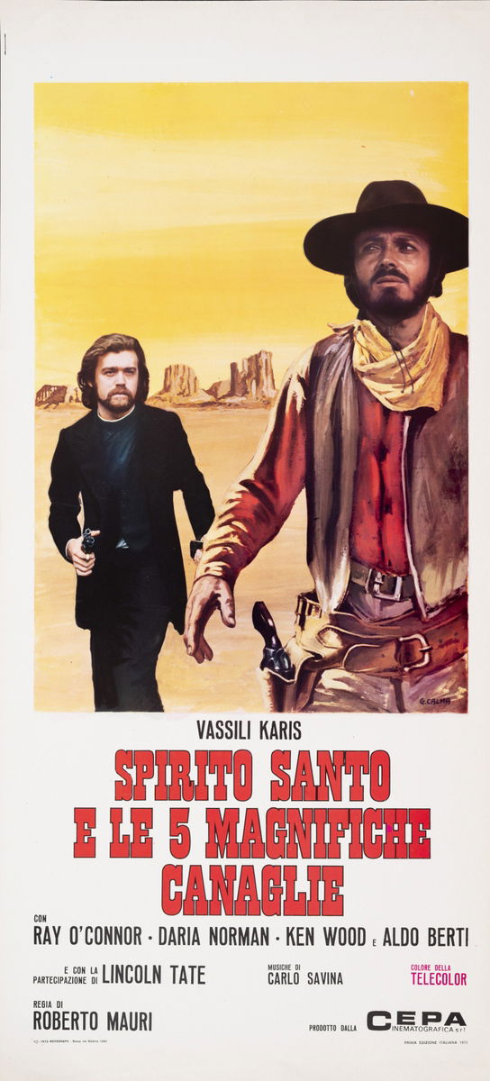 Gunmen and the Holy Ghost - Lobby Card 1