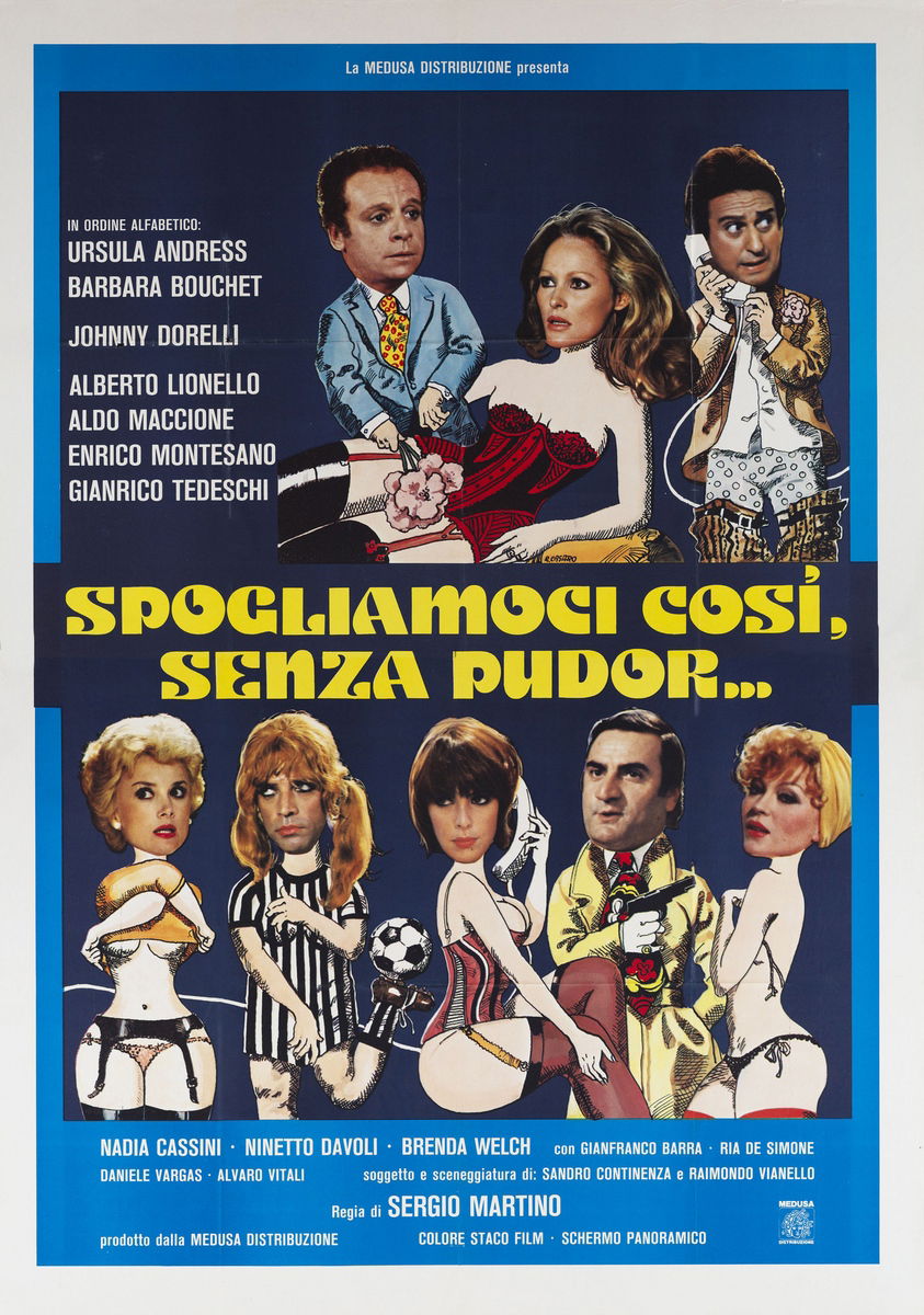 Spogliamoci così, senza pudor... - Manifesto 1