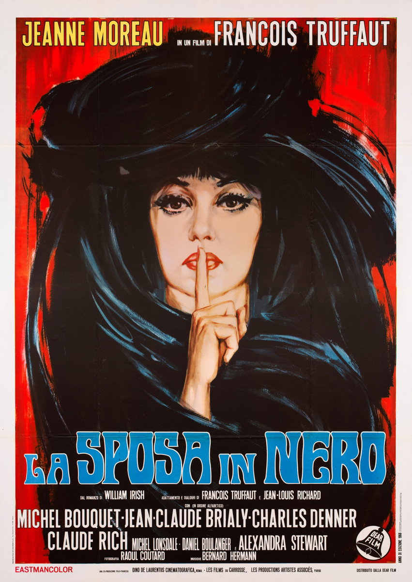 Manifesto 2 per il film La sposa in nero (1968)
