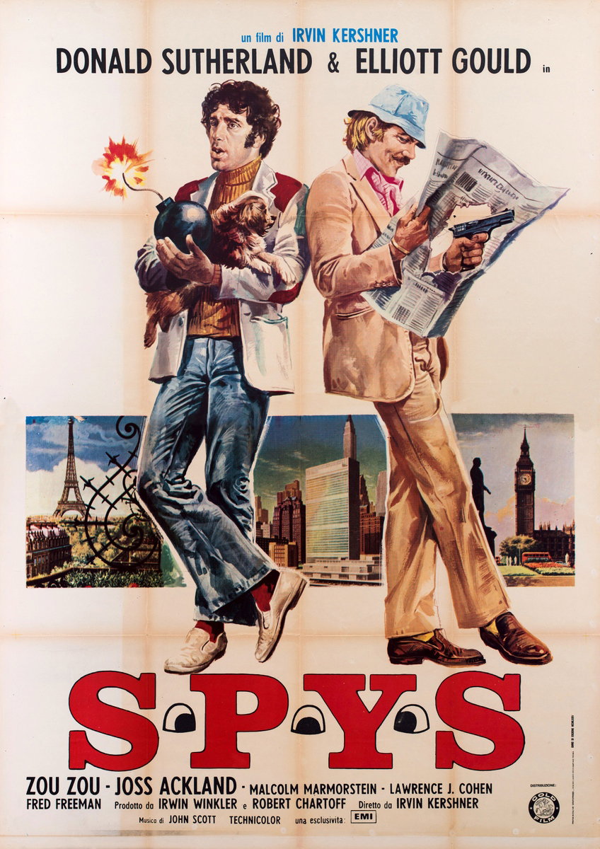 Poster 2 for the film S*P*Y*S (1974)