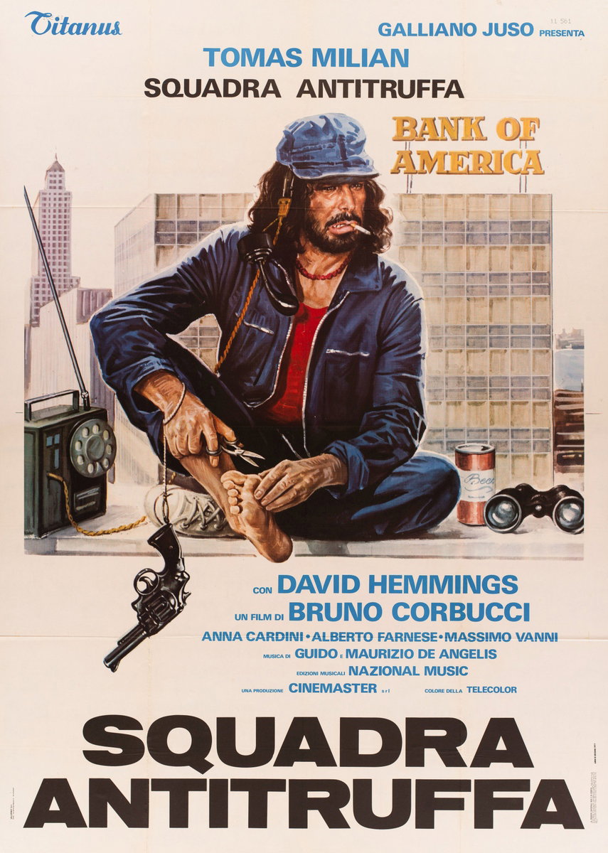 Manifesto 2 per il film Squadra antitruffa (1977)