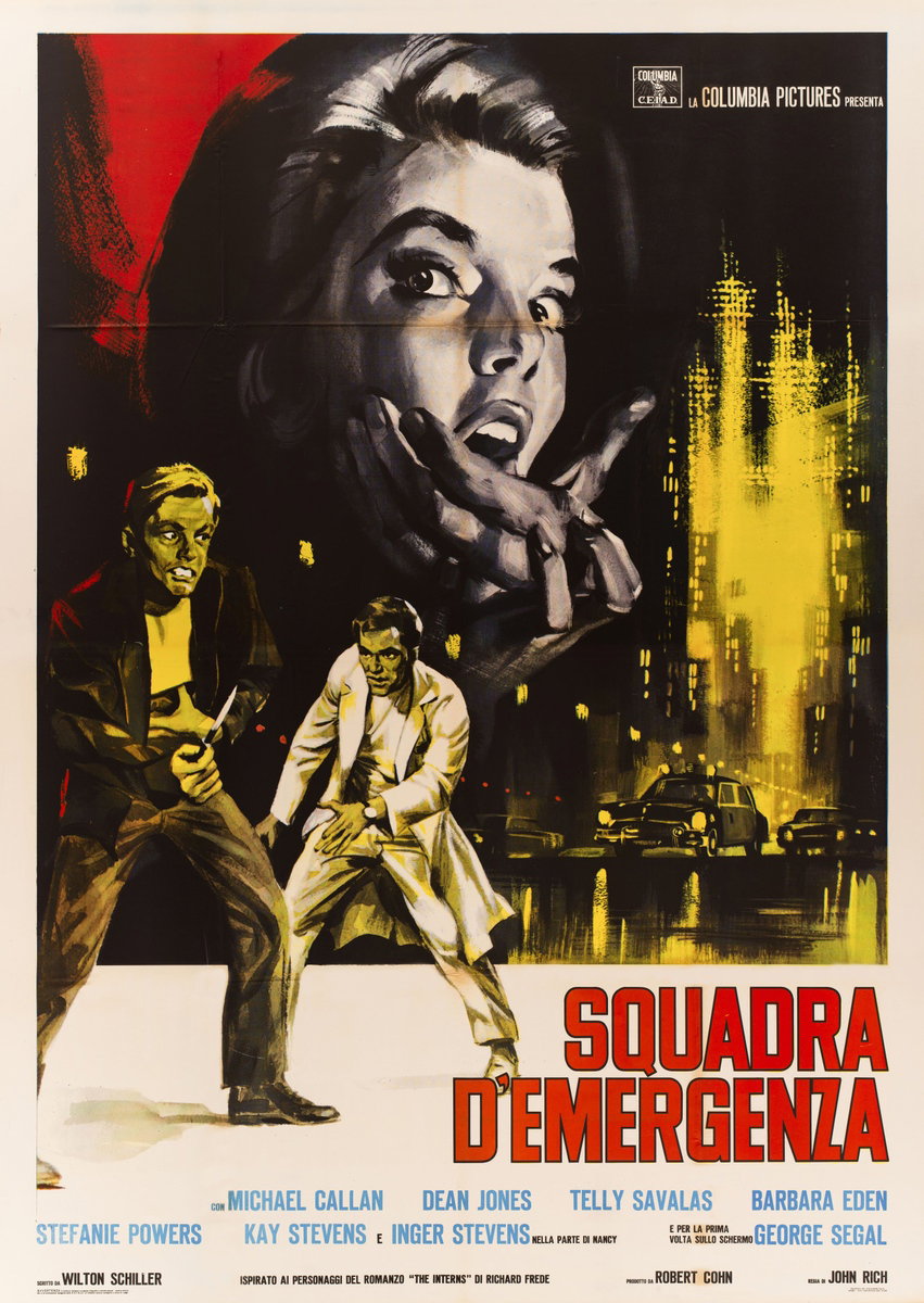 Manifesto 2 per il film Squadra d'emergenza (1964)