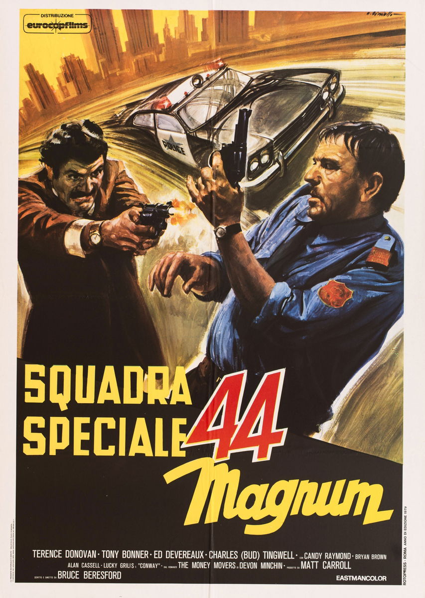 Squadra speciale 44 magnum - Manifesto 1