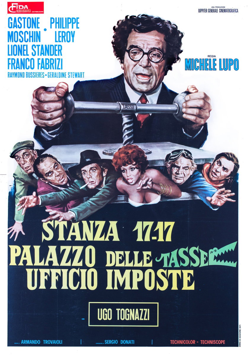 Stanza 17-17 palazzo delle tasse, ufficio imposte - Manifesto 2