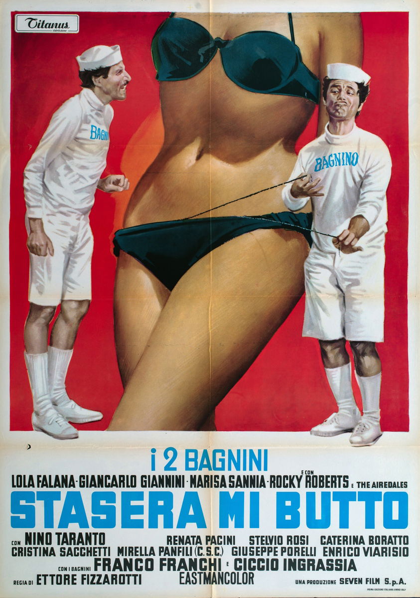 Stasera mi butto - Manifesto 1