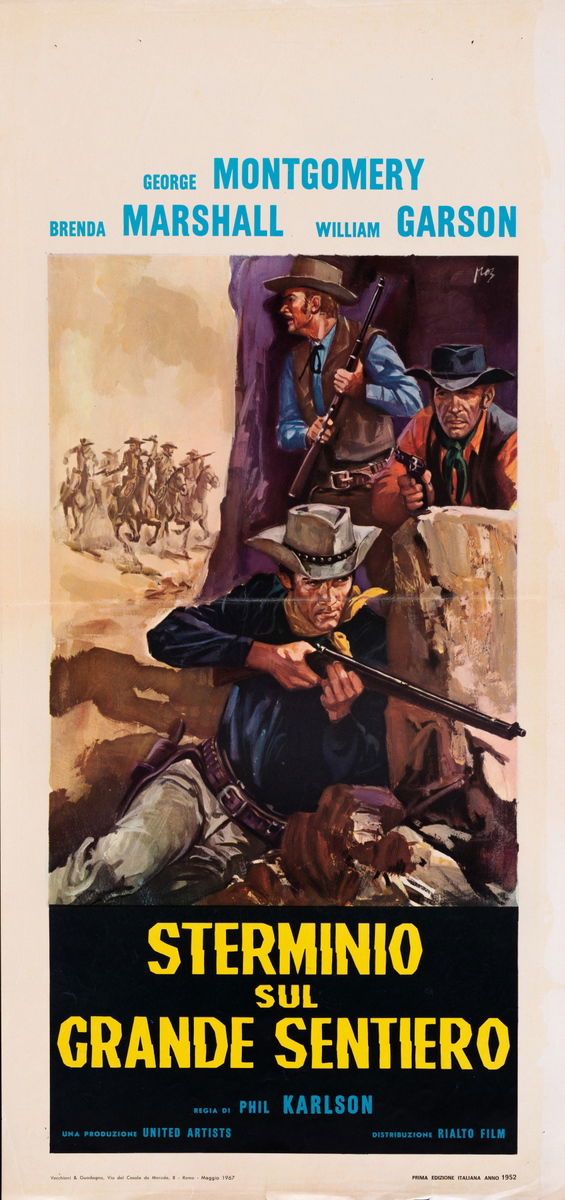 The Iroquois Trail - Lobby Card 1