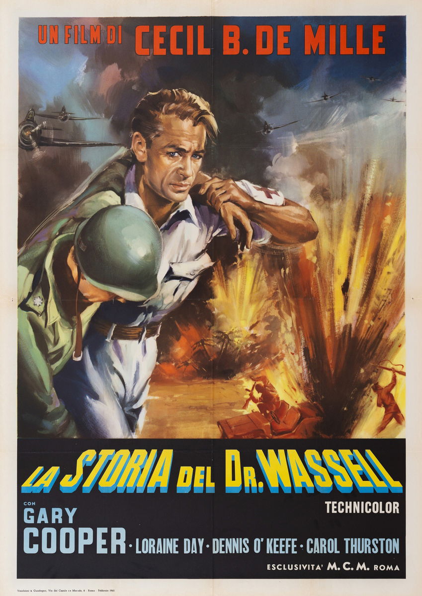 La storia del dottor Wassell - Manifesto 1