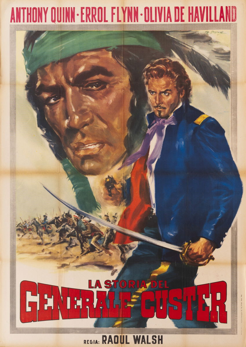 La storia del generale Custer - Manifesto 1