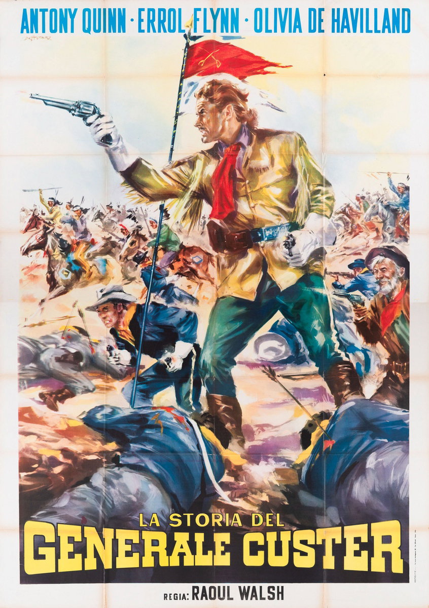 La storia del generale Custer - Manifesto 2