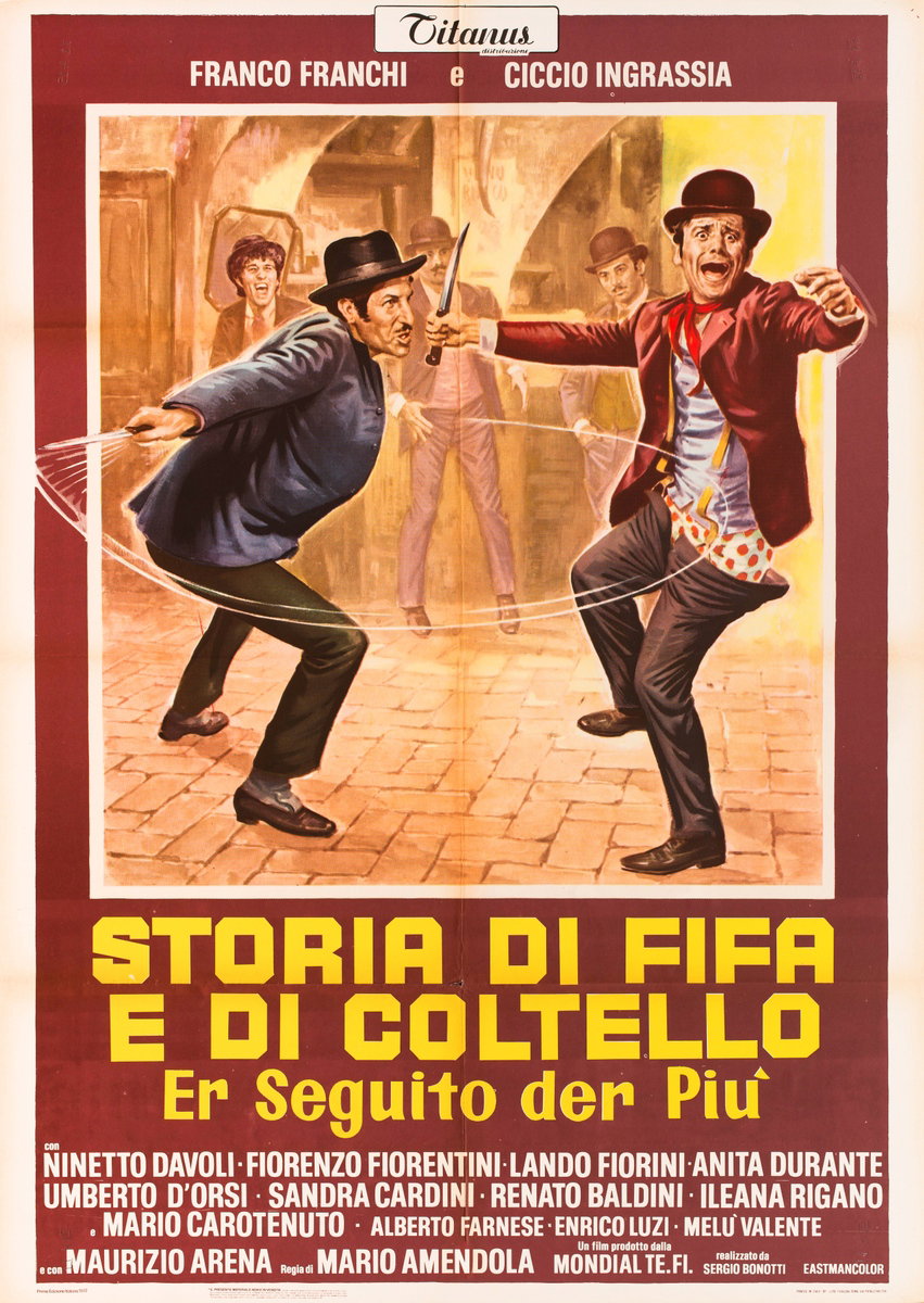 Storia di fifa e di coltello - Er seguito der più - Manifesto 2