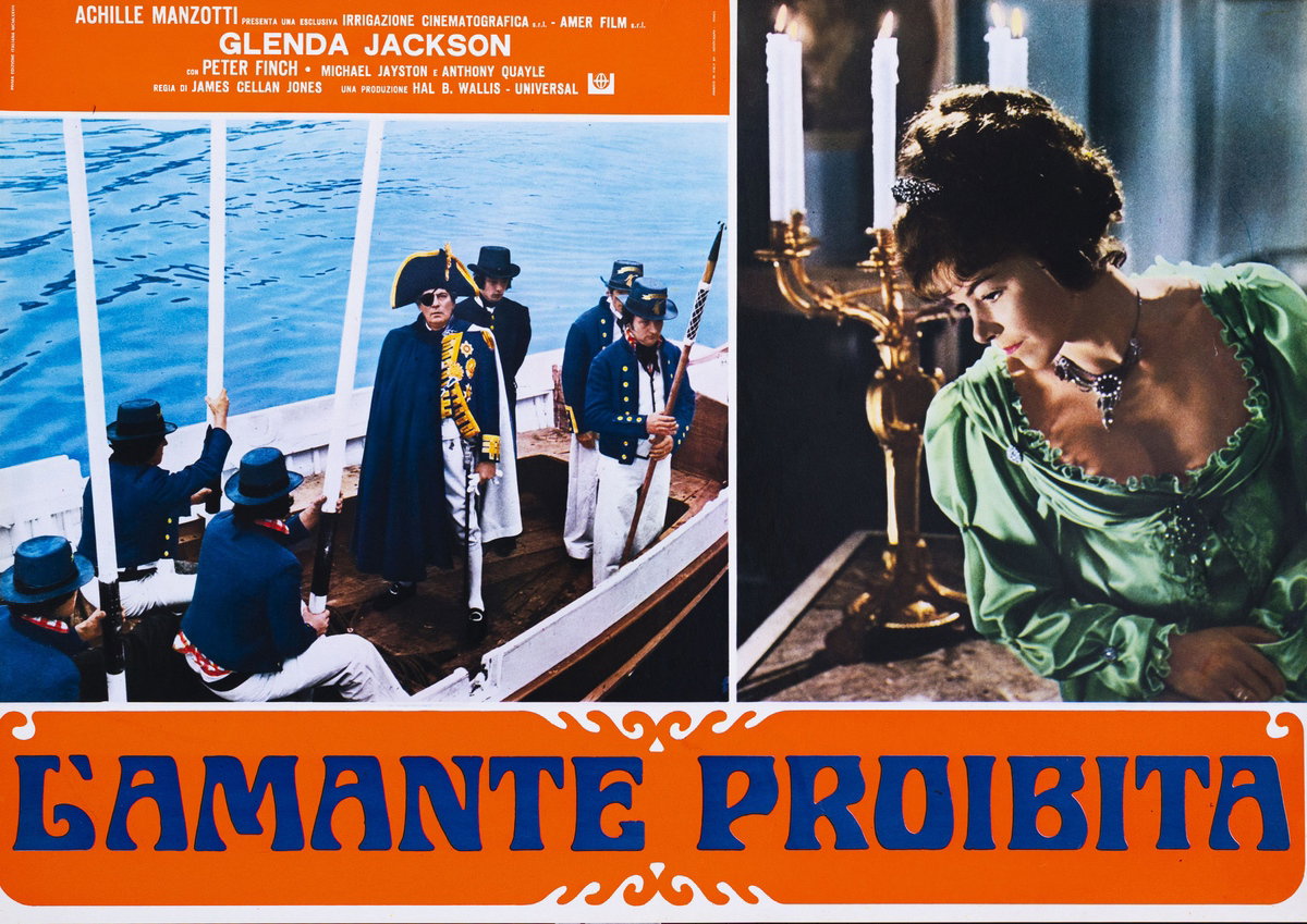 Fotobusta 3 per il film La storia di Lady Hamilton (1973)