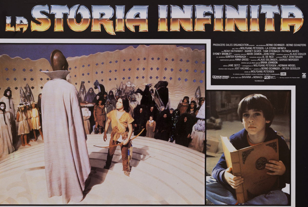 Fotobusta 4 per il film La storia infinita (1984)