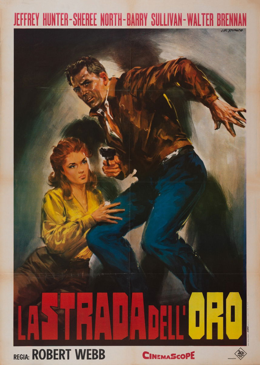 La strada dell'oro - Manifesto 1