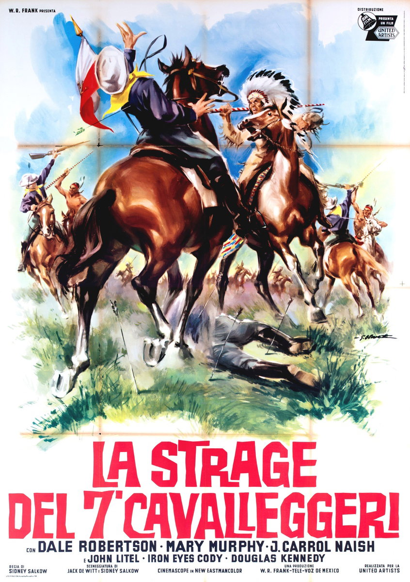 La strage del 7° cavalleggeri - Manifesto 2