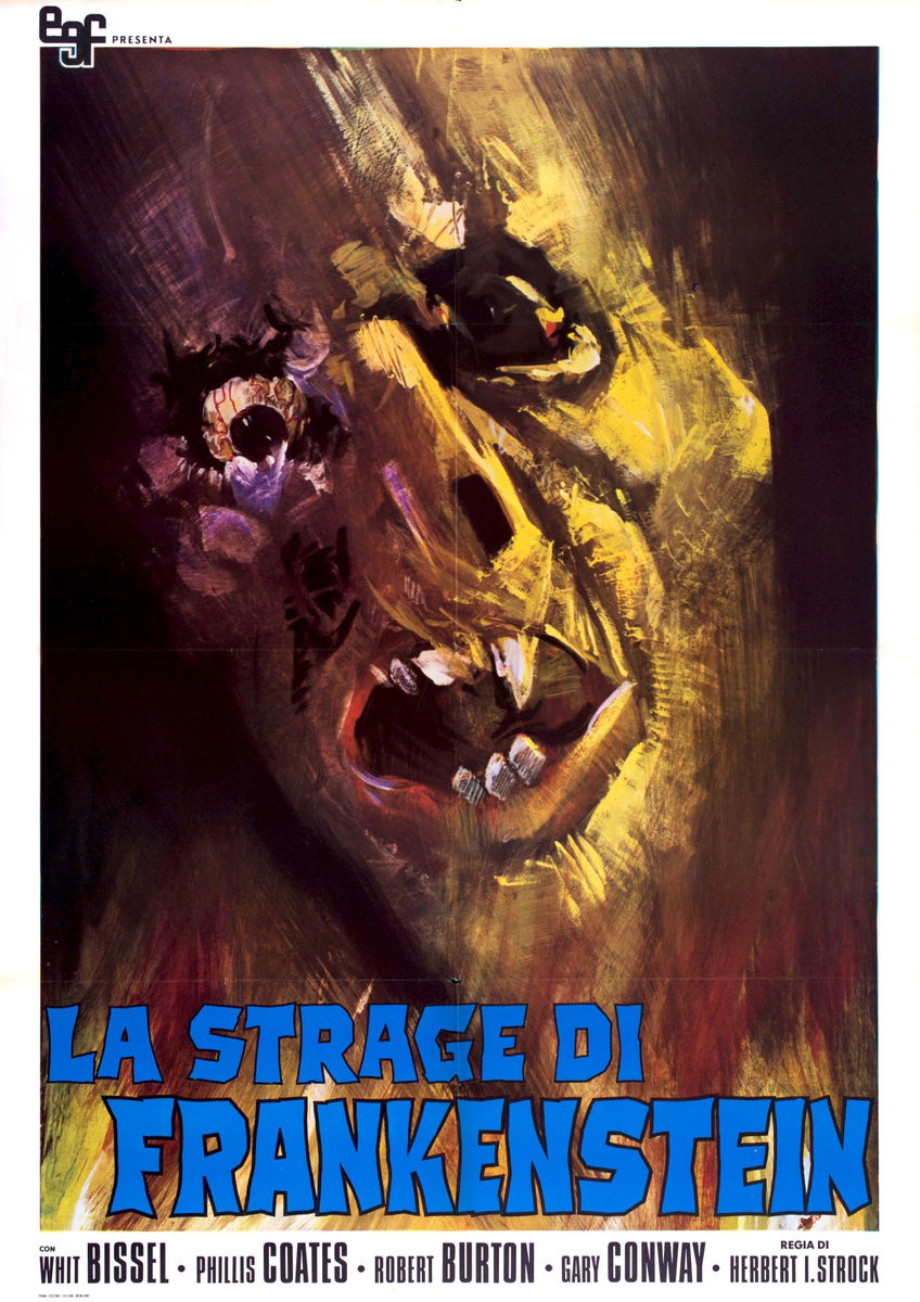 La strage di Frankenstein - Manifesto 1