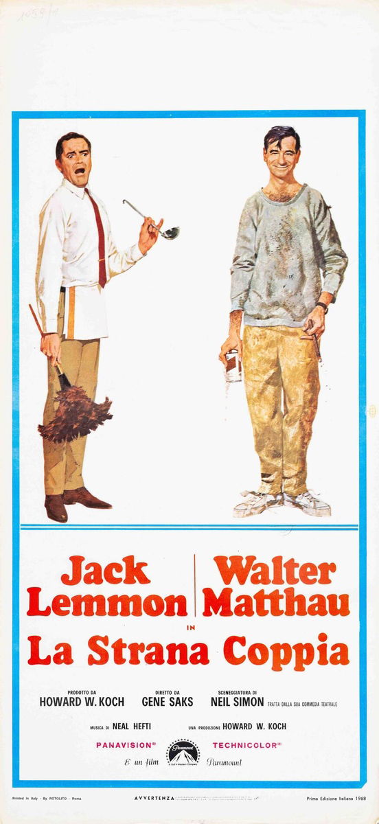 The Odd Couple - Lobby Card 1