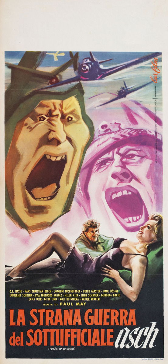 La strana guerra del sottufficiale Asch - Locandina 1