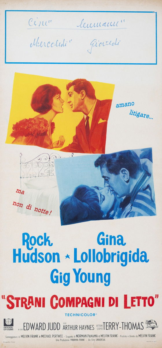 Strani compagni di letto - Locandina 1