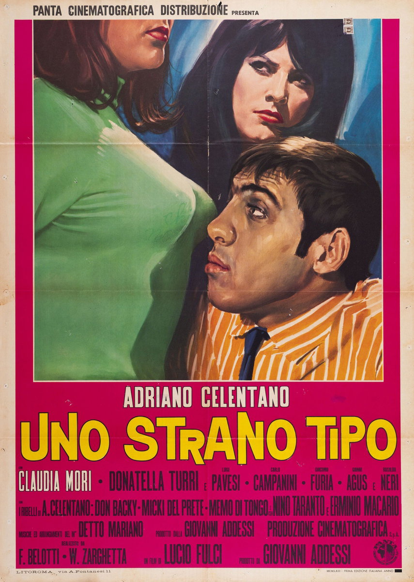 Manifesto 3 per il film Uno strano tipo (1963)