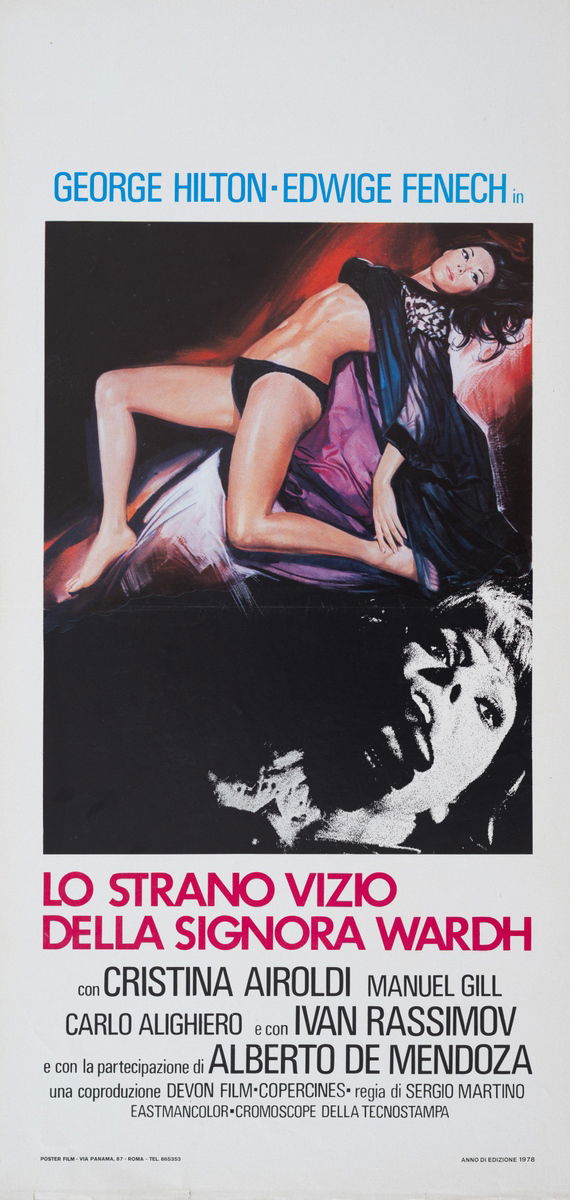 The Strange Vice of Mrs Wardh - Lobby Card 1