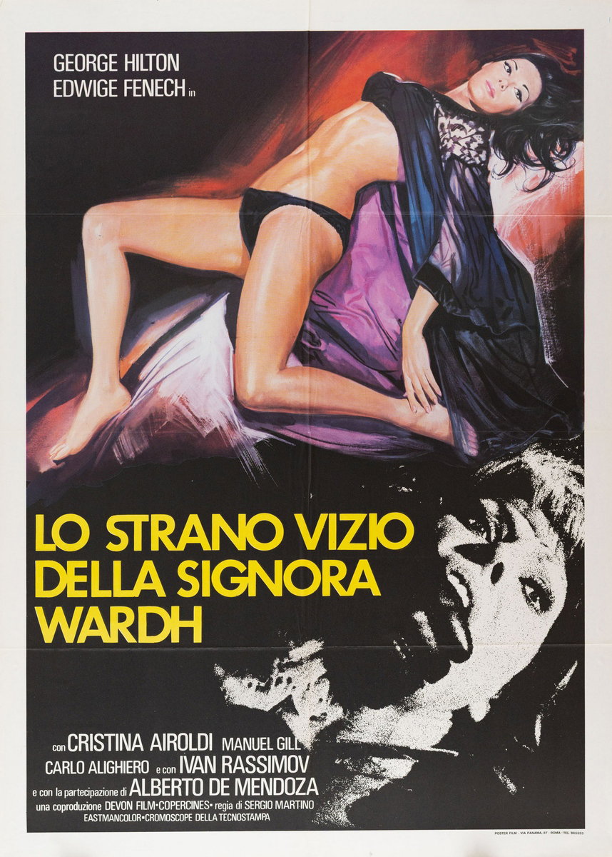 Manifesto 3 per il film Lo strano vizio della Signora Wardh (1971)