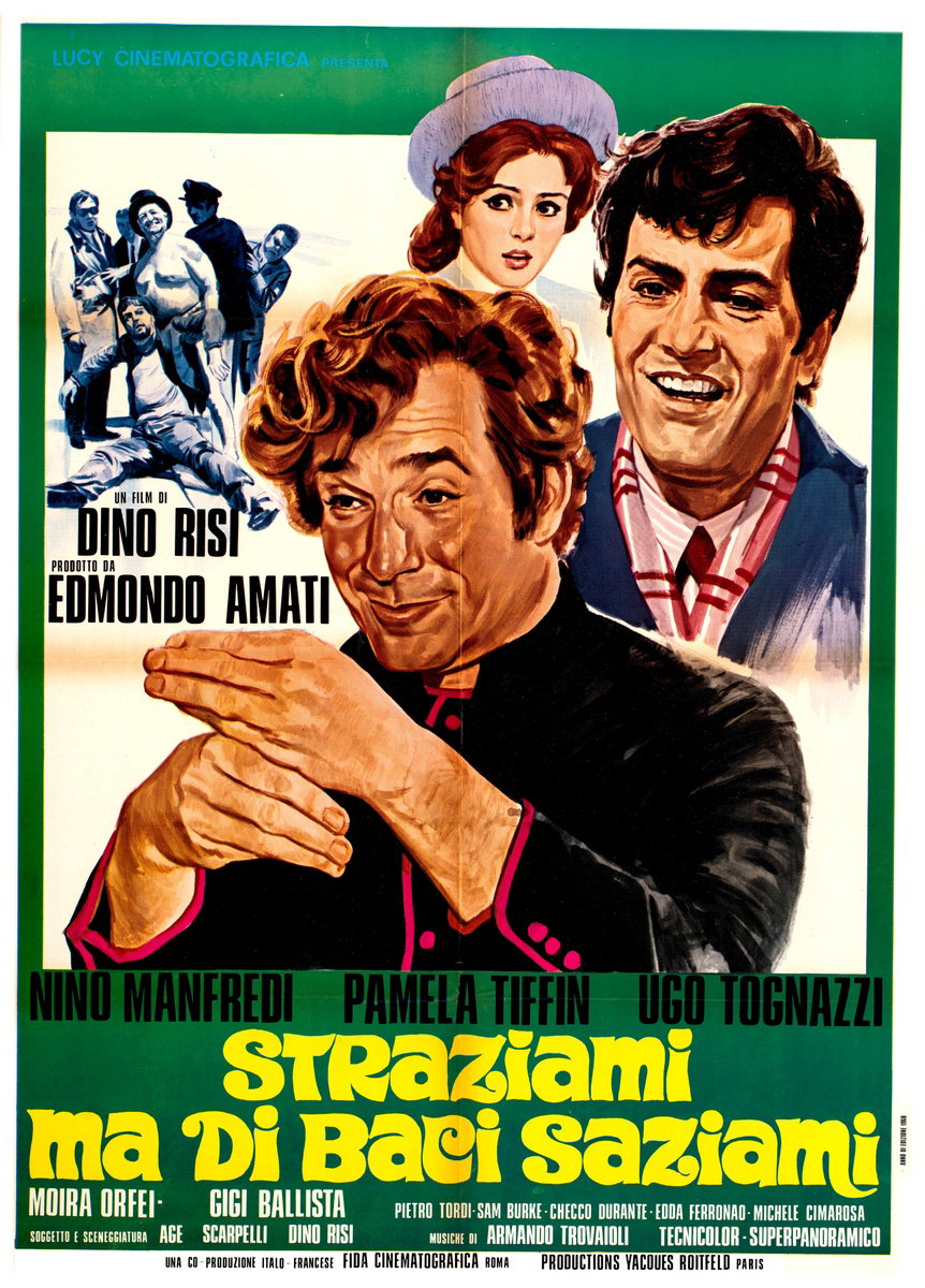 Manifesto 2 per il film Straziami ma di baci saziami (1968)