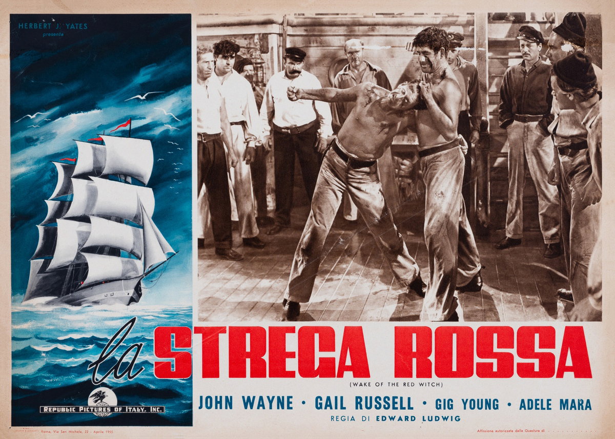 Fotobusta 2 per il film La strega rossa (1948)